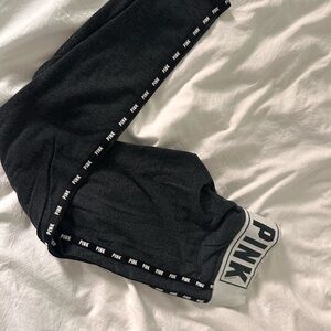 Victoria's Secret PINK Black Kids Leggings